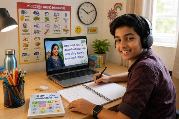  LEARN MALAYALAM : READING & WRITING
