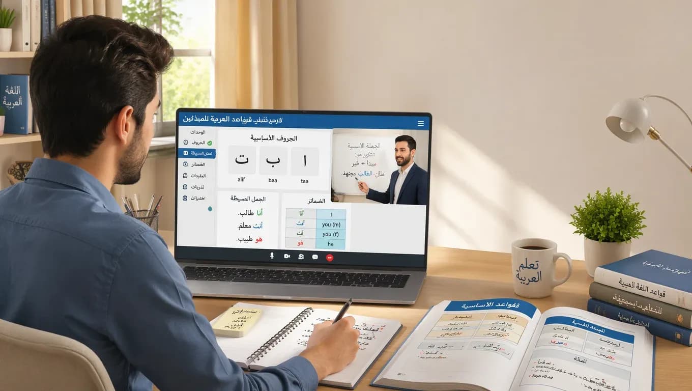 BASIC ARABIC GRAMMAR COURSE ONLINE